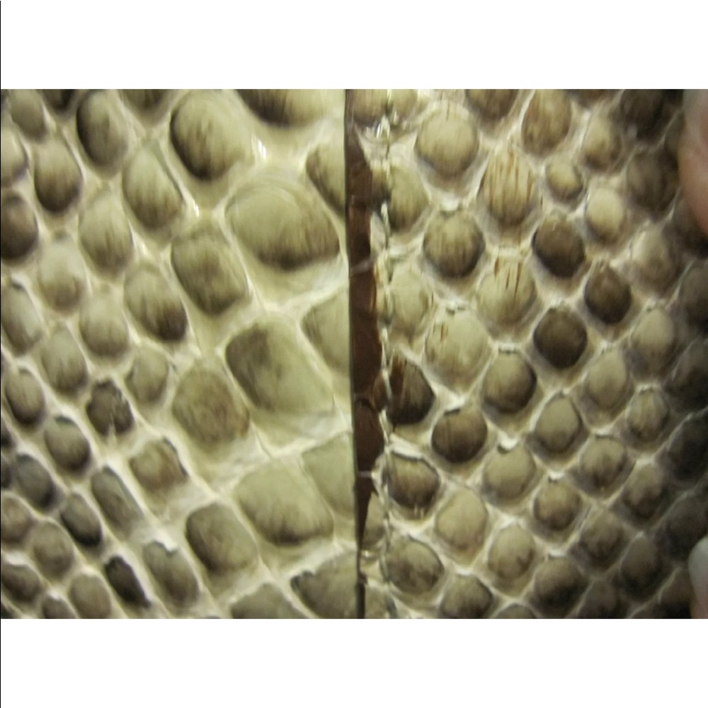 Menotti python snakeskin handbag - Picture 2 of 3